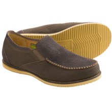64%OFF メンズカジュアルスリップアドオン Ahnuデハロの靴 - レザー、スリップアドオンを（男性用） Ahnu De Haro Shoes - Leather Slip-Ons (For Men)画像